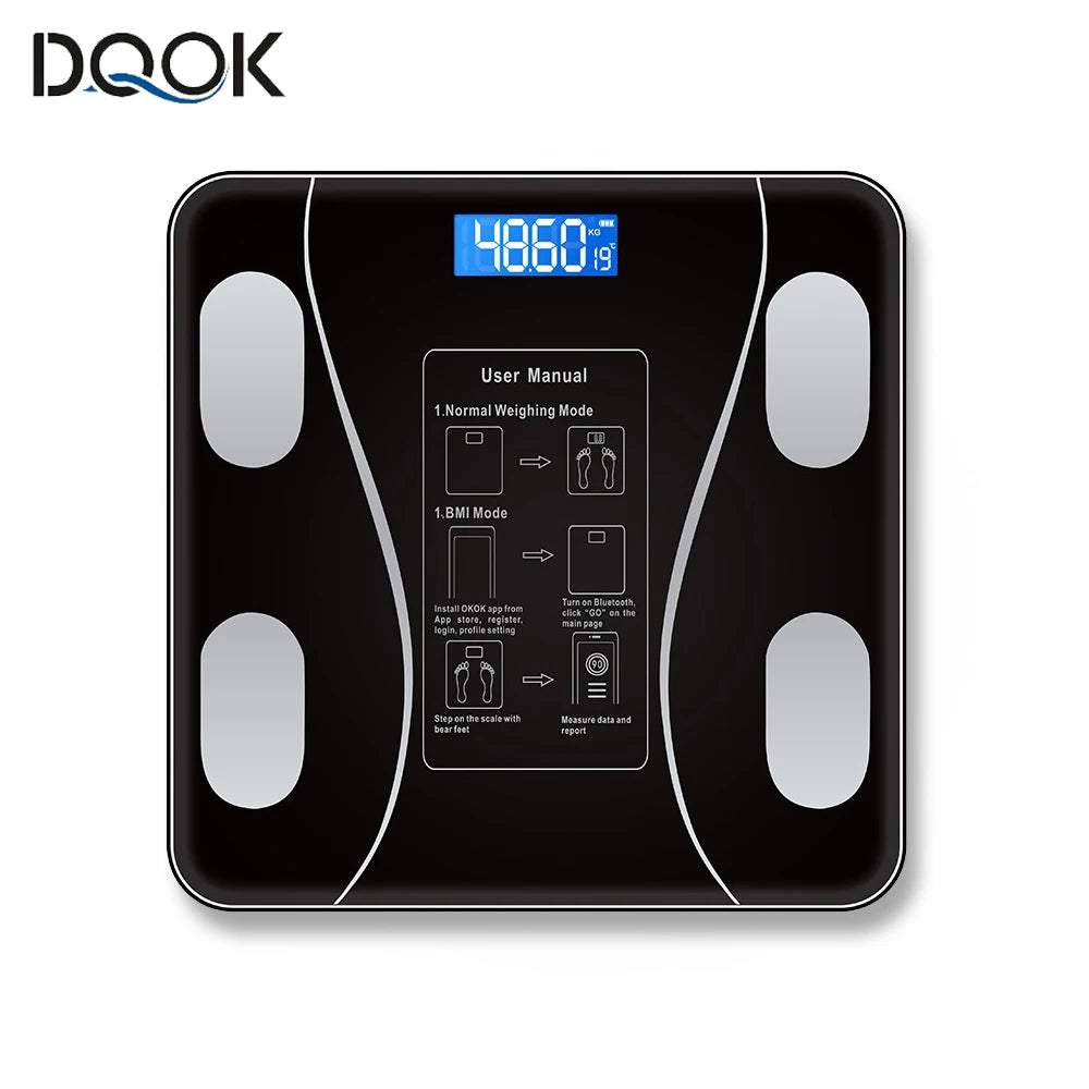 Smart Body Fat Scale – Bluetooth Digital Bathroom Scale with App | Know Your Body, Not Just Your Weight