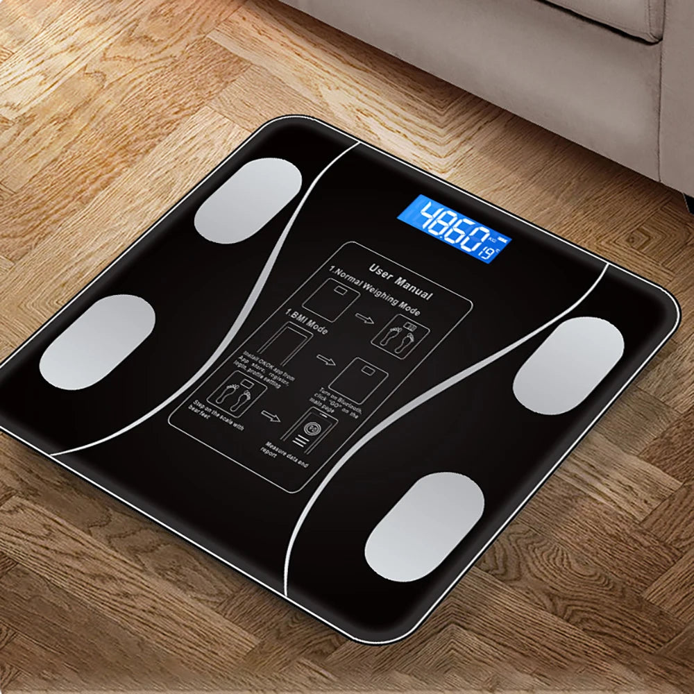 Smart Body Fat Scale – Bluetooth Digital Bathroom Scale with App | Know Your Body, Not Just Your Weight