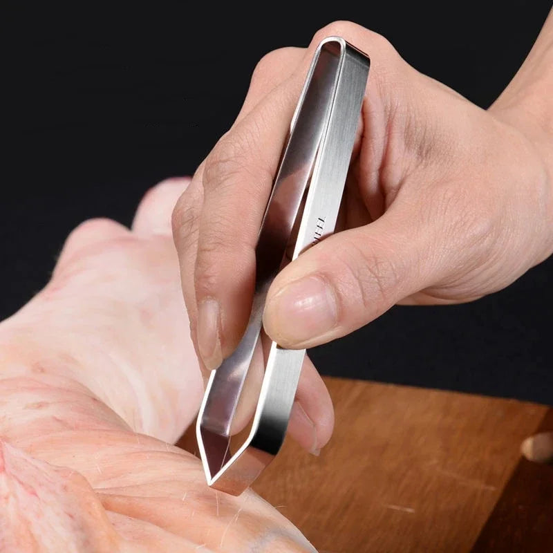 Stainless Steel Fish Bone Tweezers – Precision Pincer Puller | Never Choke on a Bone Again