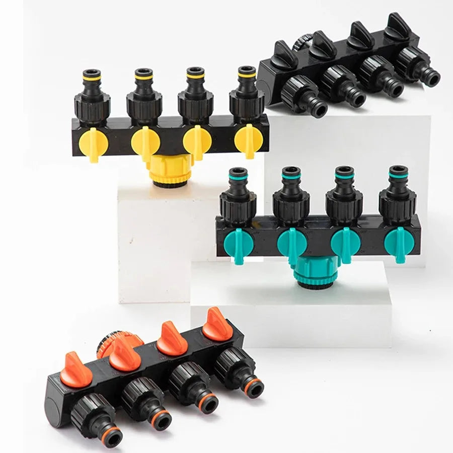Garden Hose Splitter – Multi-Port Water Line Connector | Water Everything at Once