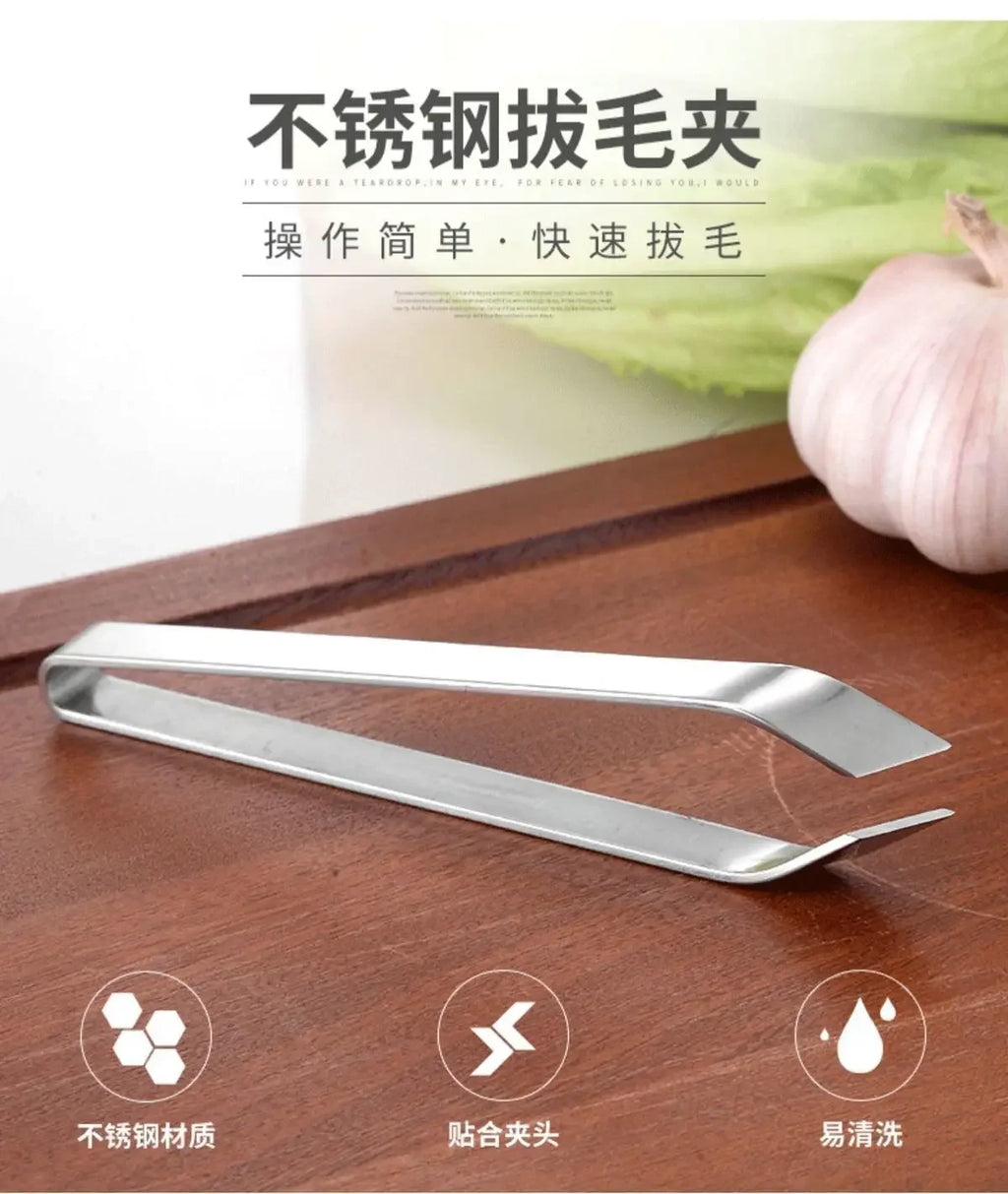 Stainless Steel Fish Bone Tweezers – Precision Pincer Puller | Never Choke on a Bone Again