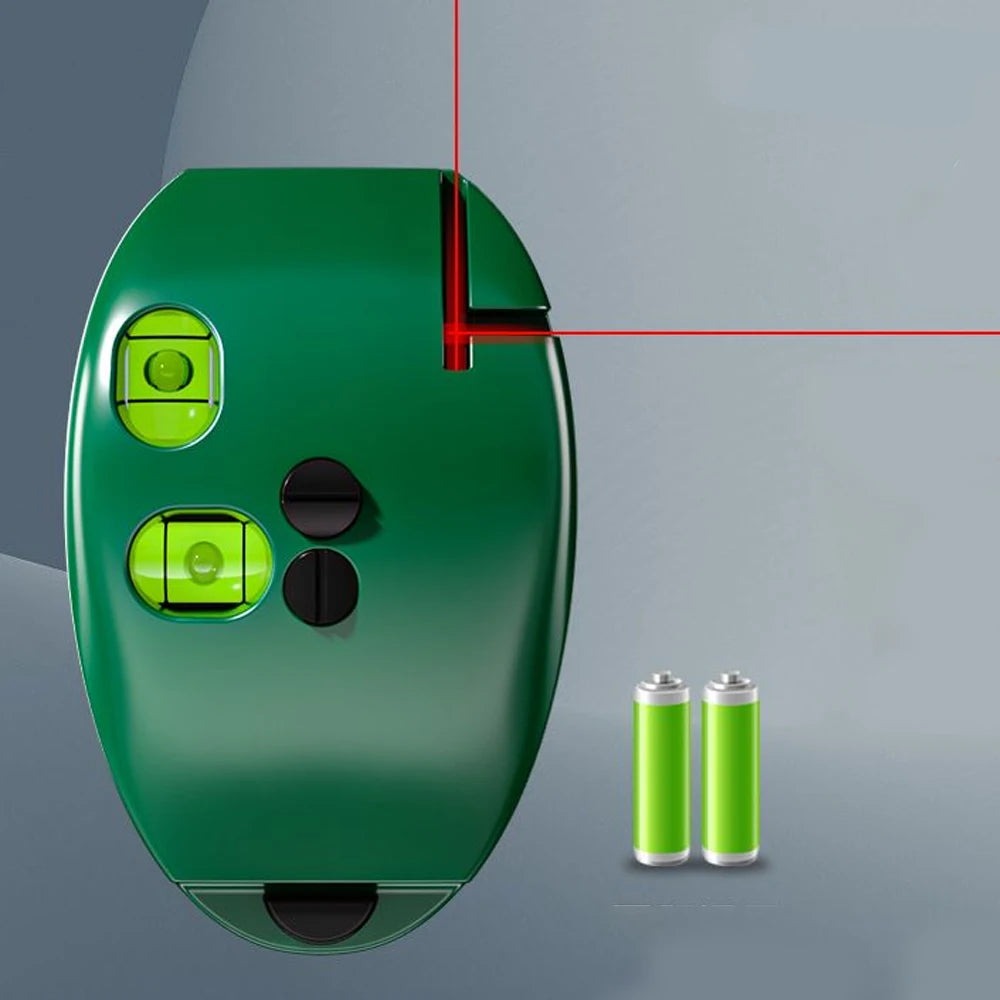 90° Infrared Laser Level – Portable Battery-Powered Line Level | Perfectly Straight Every Time
