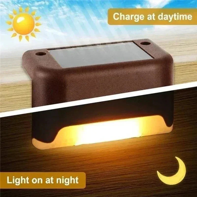 Solar Deck Lights – IP65 Waterproof Outdoor Step & Stair Lights | Set It, Forget It