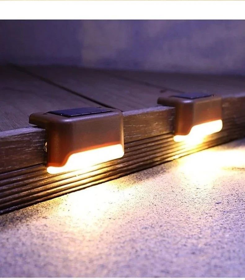 Solar Deck Lights – IP65 Waterproof Outdoor Step & Stair Lights | Set It, Forget It