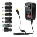 Universal AC/DC Power Adapter – 3V to 12V Adjustable | One Charger for Everything You Own
