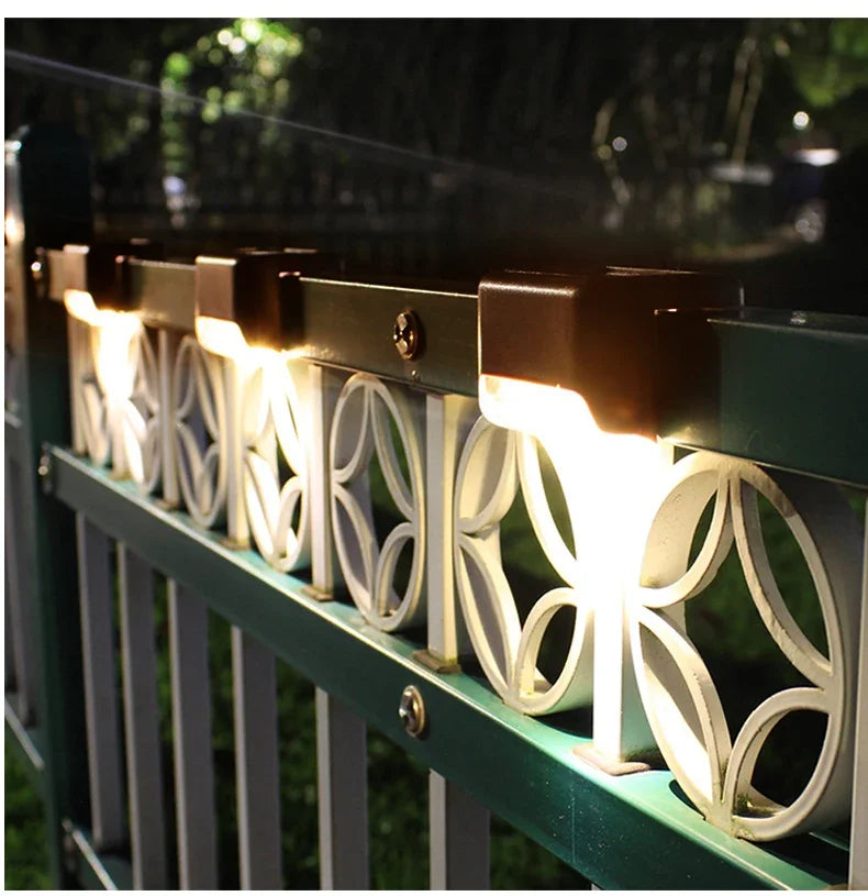 Solar Deck Lights – IP65 Waterproof Outdoor Step & Stair Lights | Set It, Forget It