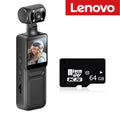Lenovo 2026 Mini Pocket Camera – 8K HD 180° Rotating Night Vision | Capture Everything, Miss Nothing