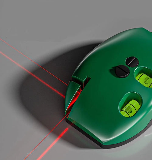90° Infrared Laser Level – Portable Battery-Powered Line Level | Perfectly Straight Every Time