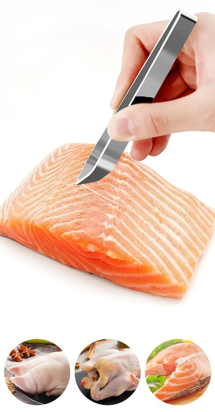 Stainless Steel Fish Bone Tweezers – Precision Pincer Puller | Never Choke on a Bone Again