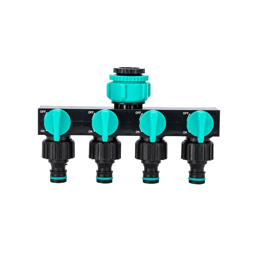 Garden Hose Splitter – Multi-Port Water Line Connector | Water Everything at Once