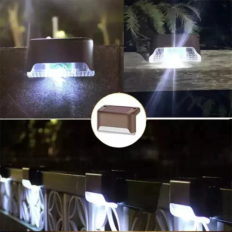 Solar Deck Lights – IP65 Waterproof Outdoor Step & Stair Lights | Set It, Forget It