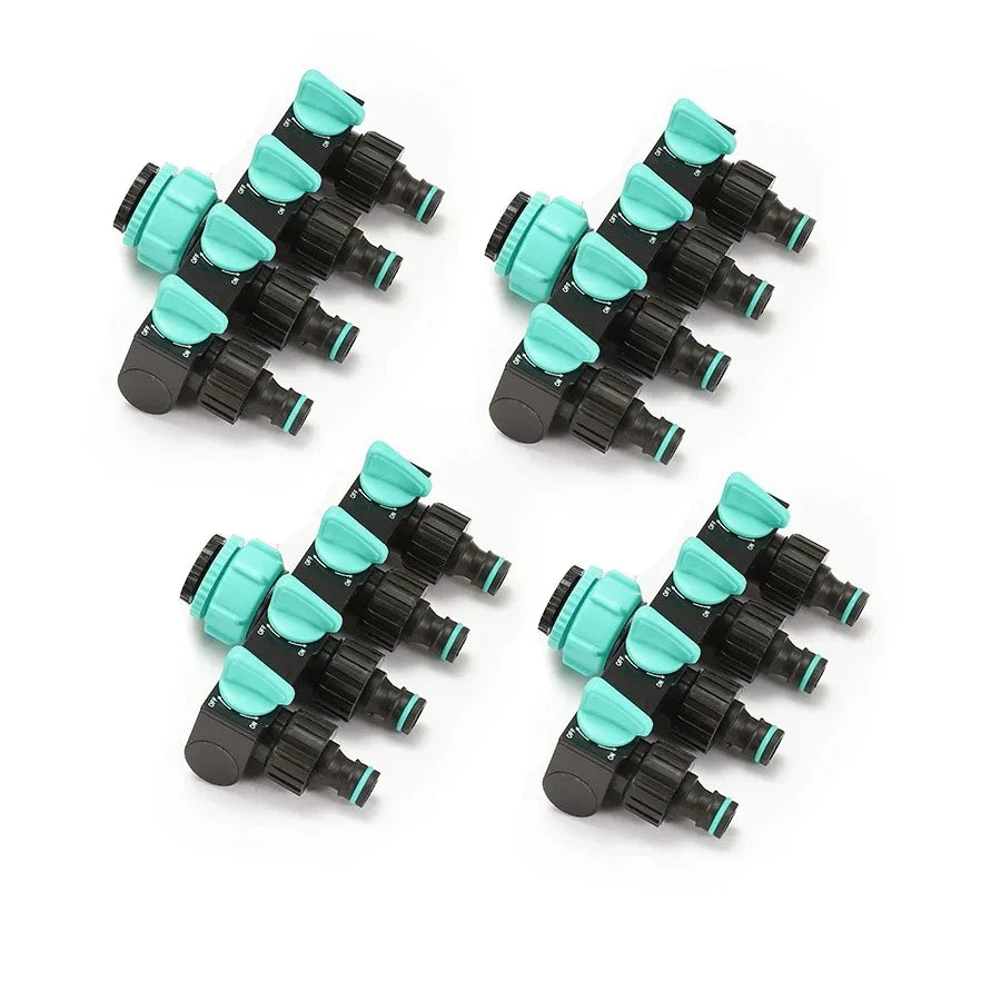 Garden Hose Splitter – Multi-Port Water Line Connector | Water Everything at Once
