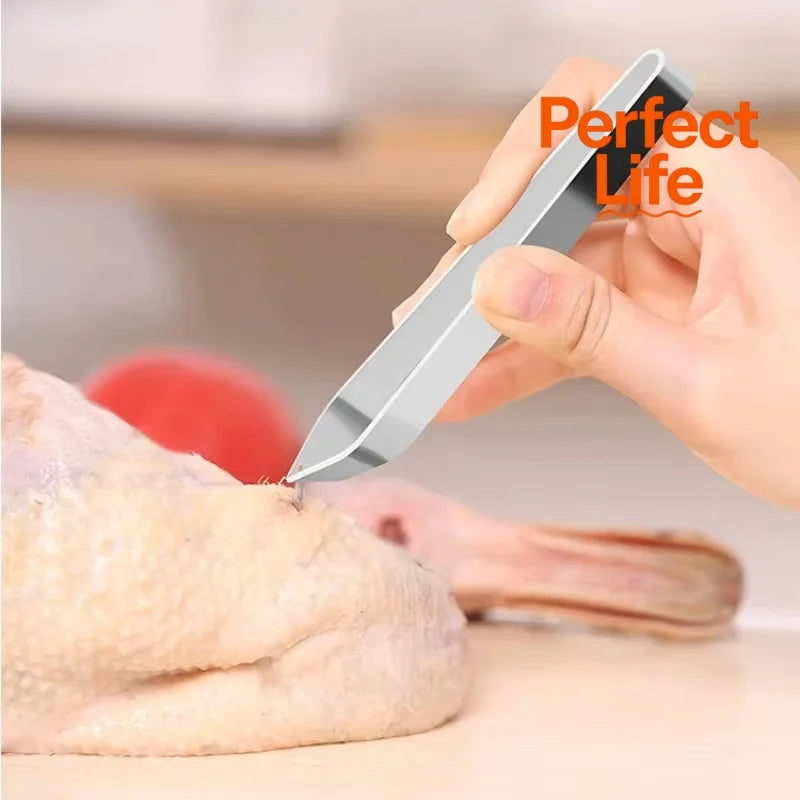 Stainless Steel Fish Bone Tweezers – Precision Pincer Puller | Never Choke on a Bone Again