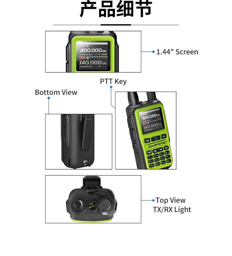 BAOFENG UV-5R Mini Two-Way Radio 2-Pack – 5W Dual Band | Stay Connected When Everything Else Fails