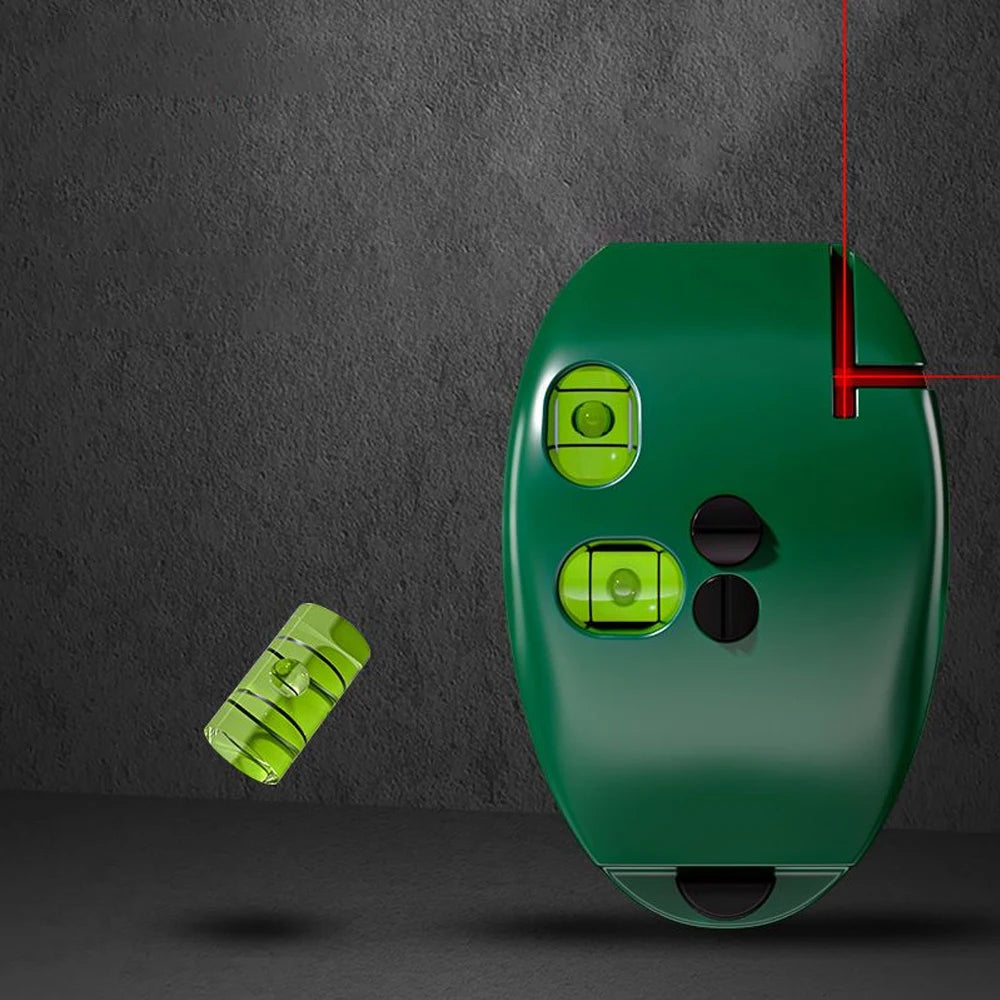 90° Infrared Laser Level – Portable Battery-Powered Line Level | Perfectly Straight Every Time